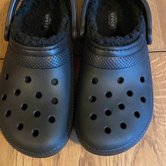 Crocs classic lined clogs Mens 6 / Wms 8 - Picture 2 of 7
